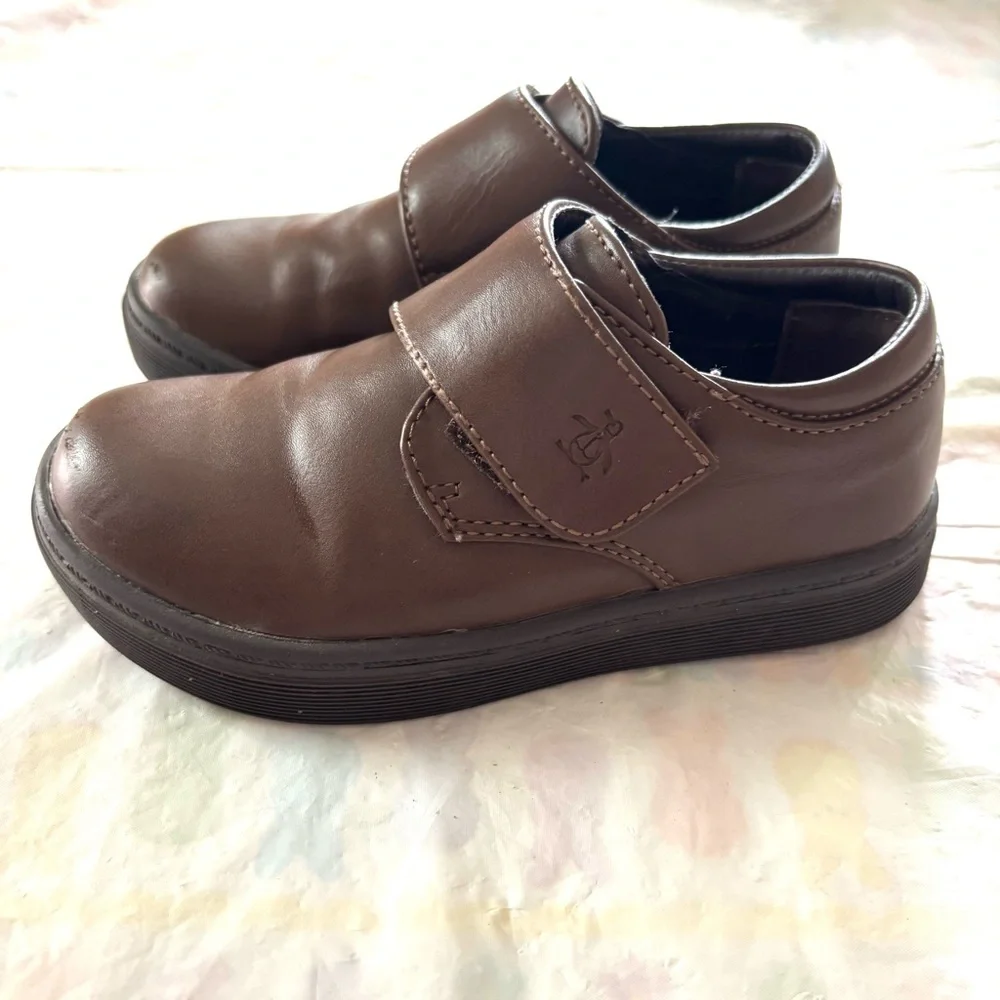 Original Penguin Dorian Tan Dress Shoes SZ 9 months Worn 1X